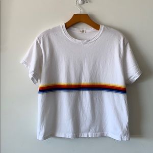 Brandy Melville John Galt Rainbow T-Shirt